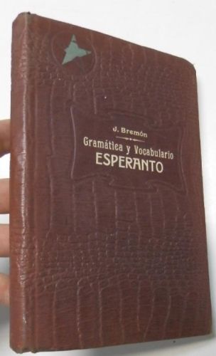 Portada del libro de Esperanto. Gramática y vocabulario