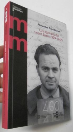 Portada del libro de Les agendes del tinent Blasi (1939-1942)