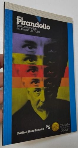 Portada del libro de Seis personajes en busca de autor