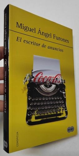 Portada del libro de El escritor de anuncios