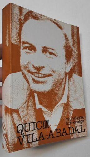 Portada del libro de Miscel·lània homenatge a Francesc Vila-Abadal Vilaplana