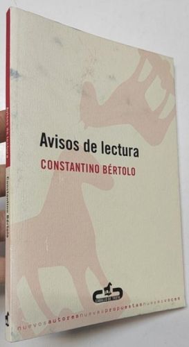 Portada del libro de Avisos de lectura