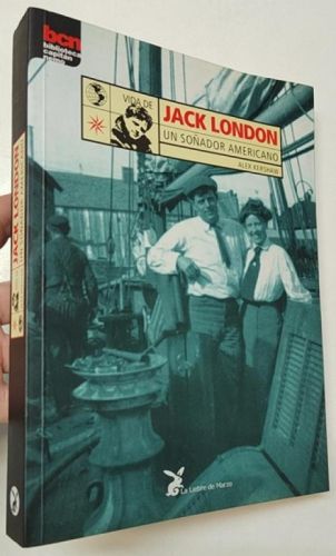 Portada del libro de Jack London. Un soñador americano