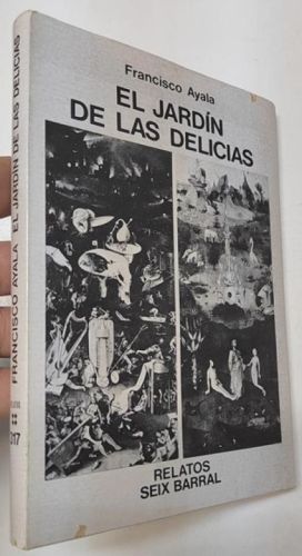 Portada del libro de El jardín de las delicias