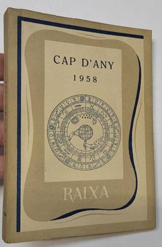 Portada del libro de Cap d'any 1958 (Editorial Moll, Raixa, 1957)