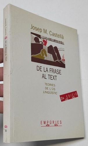 Portada del libro de De la frase al text
