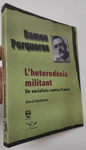 Portada del libro de Ramon Porqueras. L'heterodòxia militant