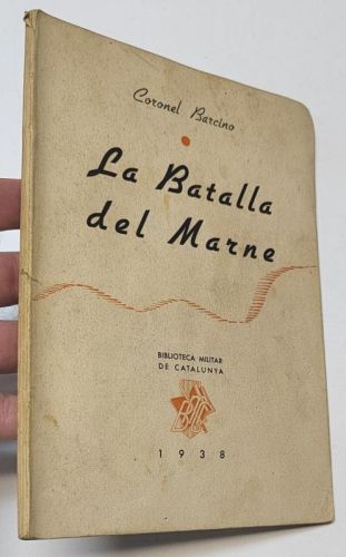 Portada del libro de La batalla del Marne (en català)