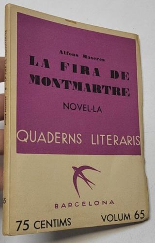Portada del llibre de La fira de Montmartre