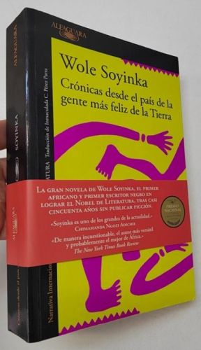Portada del libro de Crónicas desde el país de la gente más feliz de la Tierra