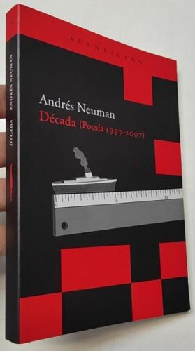 Portada del libro de Década (Poesía 1997-2007)