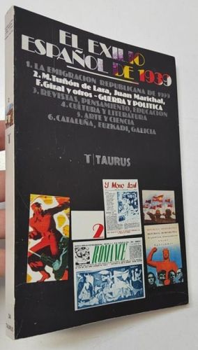 Portada del libro de El exilio español de 1939, 2. Guerra y política
