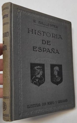 Portada del libro de Curso de Historia de España