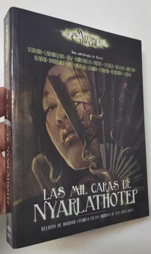 Portada del libro de Las mil caras de Nyarlathotep