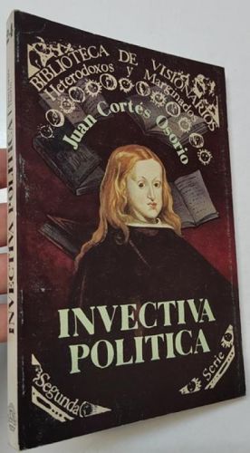 Portada del libro de Invectiva política contra D. Juan José de Austria