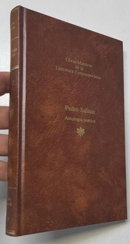 Portada del libro de Antología poética