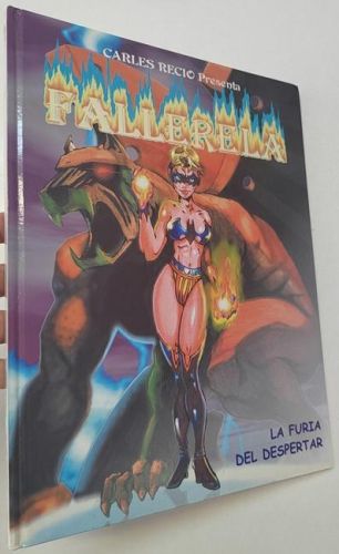 Portada del libro de Fallerela. La furia del despertar