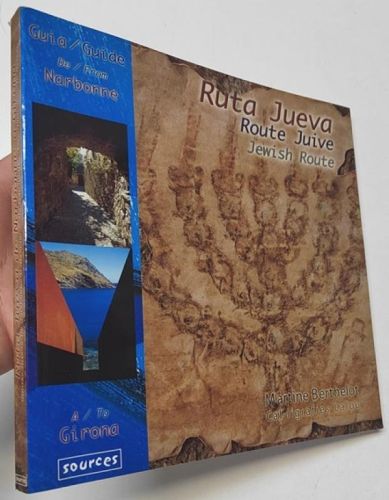 Portada del libro de Ruta jueva de Narbonne a Girona