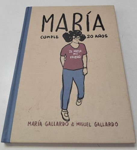Portada del libro de María cumple 20 años