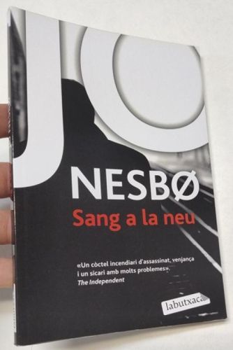 Portada del libro de Sang a la neu
