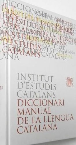 Portada del libro de Institut d'estudis catalans. Diccionari manual de la llengua catalana