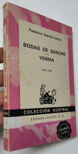 Portada del libro de Bodas de sangre / Yerma