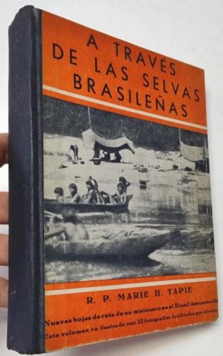 Portada del libro de A través de las selvas brasileñas