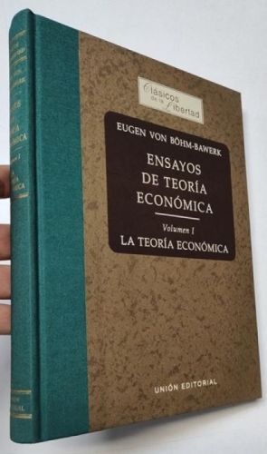 Portada del libro de Ensayos de teoría económica. Volumen I. La teoría económica