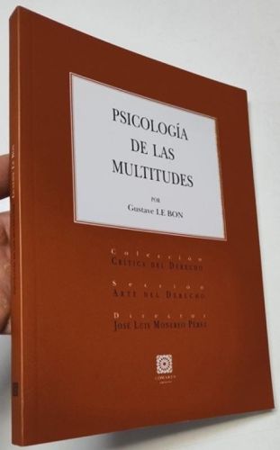 Portada del libro de Psicología de las multitudes