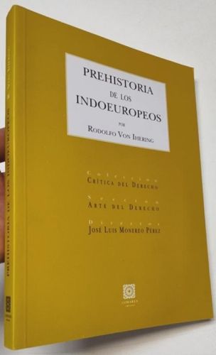 Portada del libro de Prehistoria de los indoeuropeos