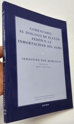 Portada del libro de Comentario al diálogo de Platón 