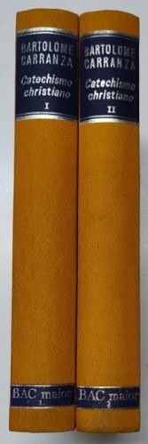 Portada del libro de Comentarios sobre el Catechismo christiano (2 vols.)