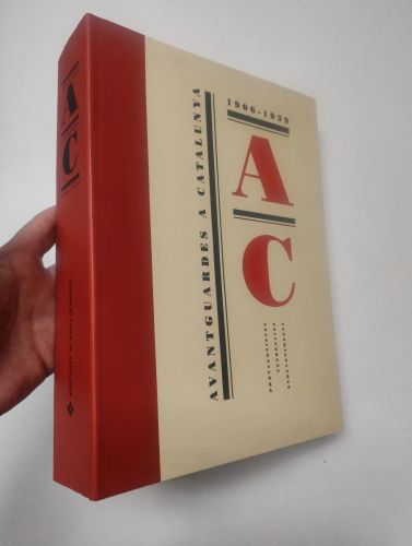 Portada del libro de Avantguardes a Catalunya 1906-1939