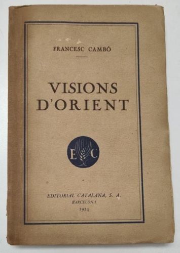 Portada del libro de Visions d'orient