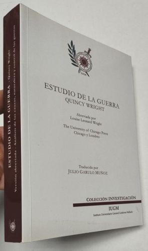 Portada del libro de Estudio de la guerra