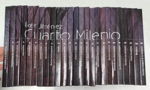 Portada del libro de Cuarto Milenio (Milenio 3, 2008. 25 libros + DVD)