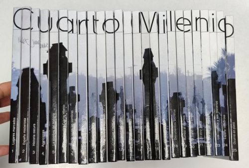 Portada del libro de Cuarto Milenio (Santillana, 2009. 25 libros + DVD)