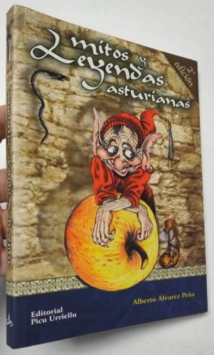Portada del libro de Mitos y leyendas asturianas