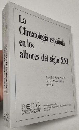 Portada del llibre de La climatología española en los albores del siglo XXI
