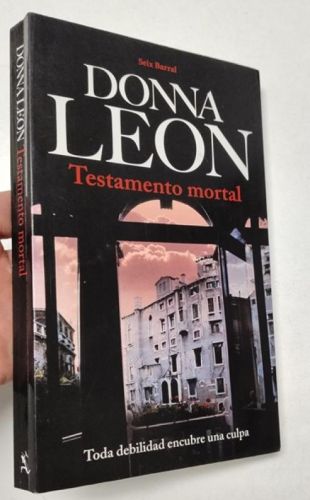 Portada del libro de Testamento mortal