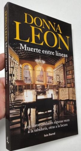 Portada del libro de Muerte entre líneas
