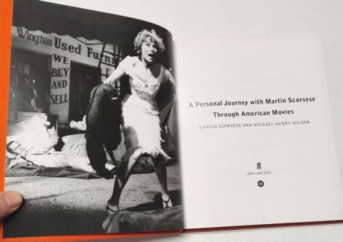 Portada del libro de A Personal Journey with Martin Scorsese Through American Movies
