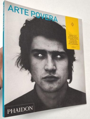 Portada del libro de Arte Povera ( Edited by Carolyn Chirstov-Bakargiev Phaidon, 2014)