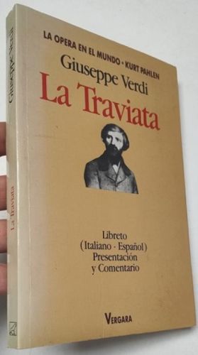 Portada del libro de La Traviata