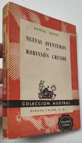 Portada del libro de Nuevas aventuras de Robinsón Crusoe