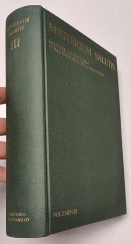 Portada del libro de Mysterium Salutis. Volumen III
