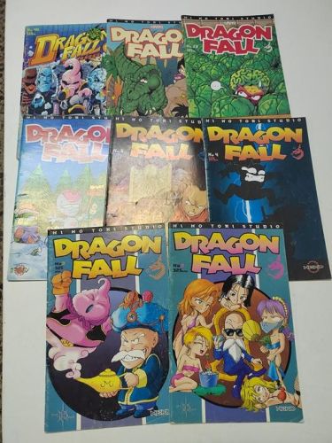 Portada del libro de Lote 8 cómics de Dragon Fall