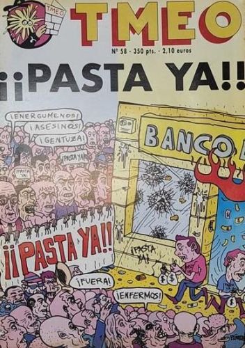 Portada del libro de TMEO. ¡¡PASTA YA!! nº 58