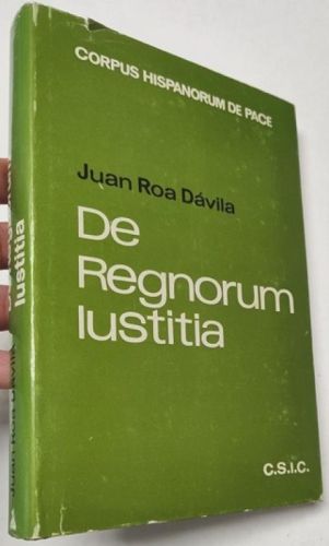 Portada del libro de De Regnorum Iustitia o el control democrático
