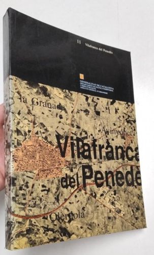 Portada del llibre de Pla general de Vilafranca del Penedès 1979-81